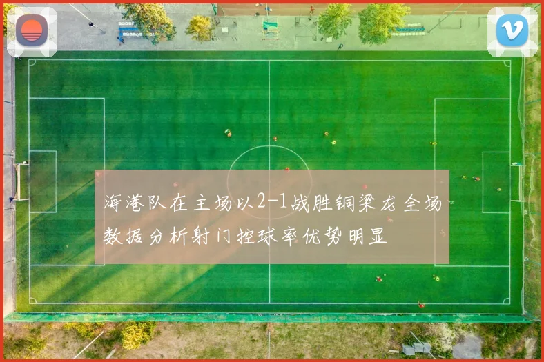 海港队在主场以2-1战胜铜梁龙全场数据分析射门控球率优势明显
